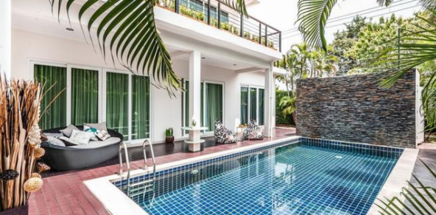 Villa on Jomtien Beach, Pattaya, Thailand 4 bedrooms № 193924