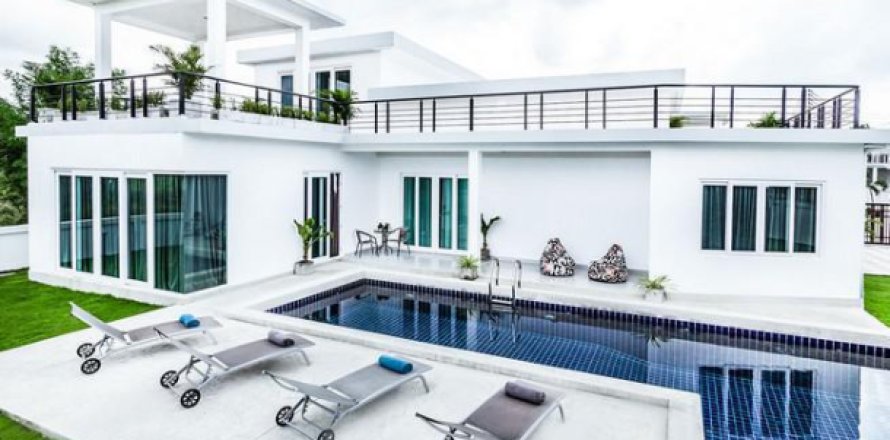 Villa on Jomtien Beach, Pattaya, Thailand 5 bedrooms № 193925