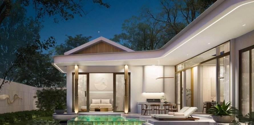 Пентхаус в Пхукете, Таиланд с 4 комнатами  № 150647