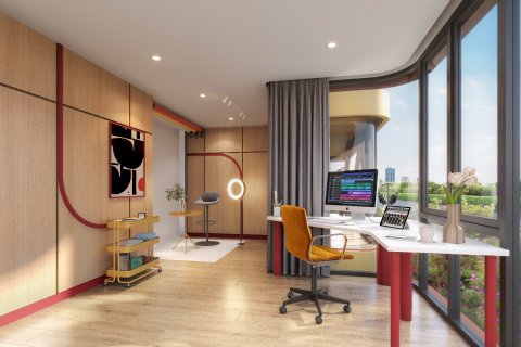 Condo à Bangkok, Thaïlande, 1 chambre  № 203610