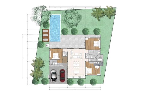 Вилла в Пхукете, Таиланд с 3 спальнями  № 166218 - фото 14