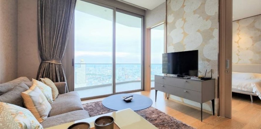 Condo in Khlong San, Bangkok, Thailand, 1 bedroom  № 133791