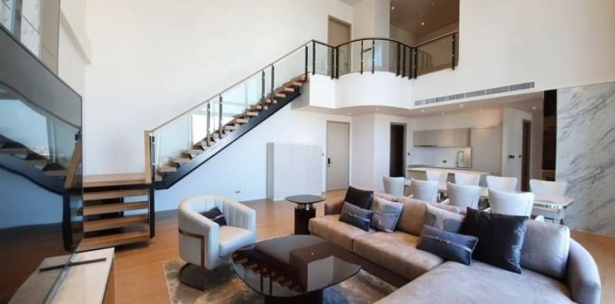 Кондоминиум с 3 спальнями в Кхлонг Сане, Бангкок, Таиланд № 134037