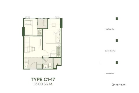 Condo in Bangkok, Thailand, 1 bedroom № 170091 - photo 13