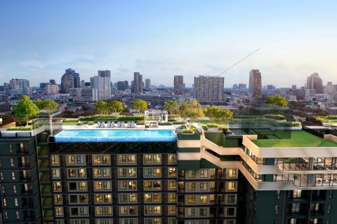 Кондоминиум с 2 спальнями в Бангкоке, Таиланд № 170090 - фото 13