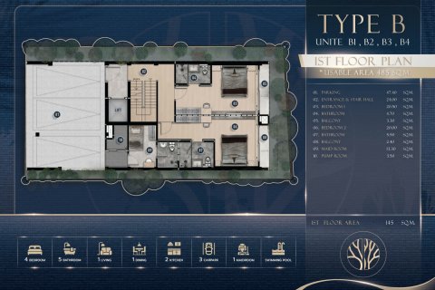 Villa à Pattaya, Thaïlande 4 chambres № 170094 - photo 16