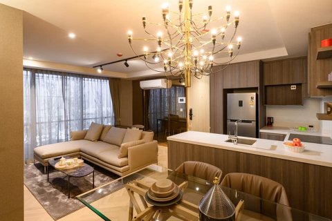 Condo à Bangkok, Thaïlande, 2 chambres  № 157514