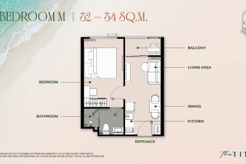 Eigentumswohnung auf Nai Yang, Thailand, 1 Schlafzimmer  № 222432 - Foto 24