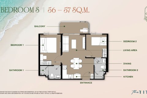 Eigentumswohnung auf Nai Yang, Thailand, 1 Schlafzimmer  № 222432 - Foto 25
