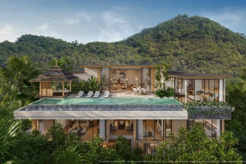 Villa in Phuket, Thailand 4 Schlafzimmer № 222433 - Foto 9
