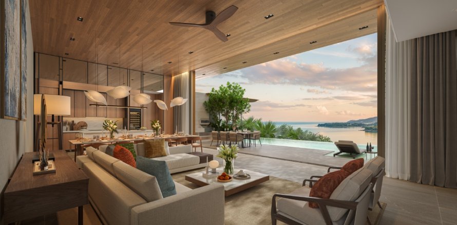Villa in Phuket, Thailand 4 Schlafzimmer № 222433