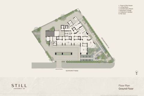 Condo in Bangkok, Thailand, 2 bedrooms  № 158760 - photo 5