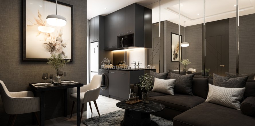 Condo à Pattaya, Thaïlande, 1 chambre  № 158757