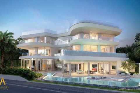 Вилла в Паттайе, Таиланд с 5 спальнями  № 166029