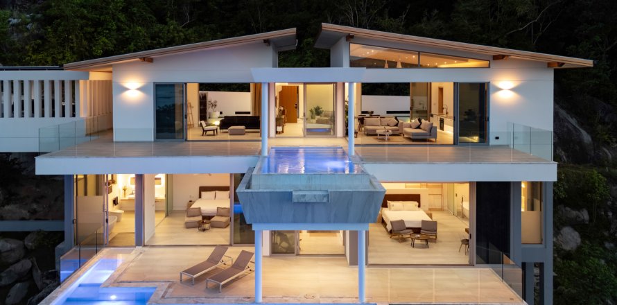 Villa in Ko Samui, Thailand 3 bedrooms № 153095