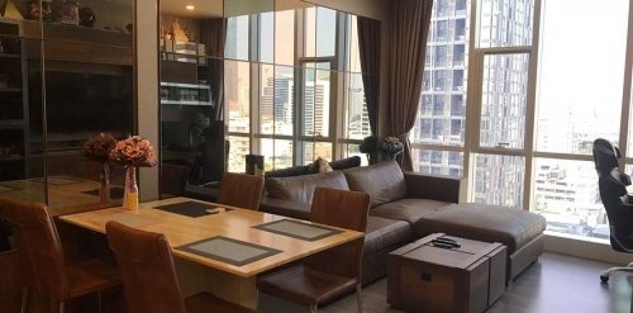 Condo à Bang Rak, Bangkok, Thaïlande, 2 chambres  № 151897