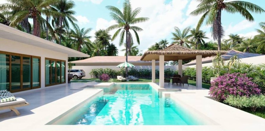 Вилла в Сураттхани, Таиланд с 2 спальнями  № 168073