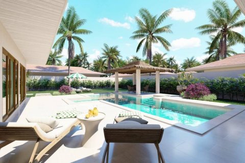 Вилла в Сураттхани, Таиланд с 2 спальнями  № 168073 - фото 4