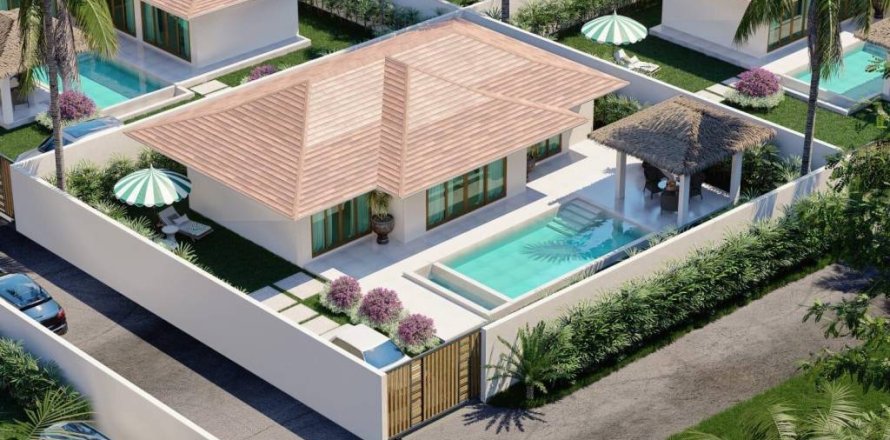 Вилла в Сураттхани, Таиланд с 3 спальнями  № 168072