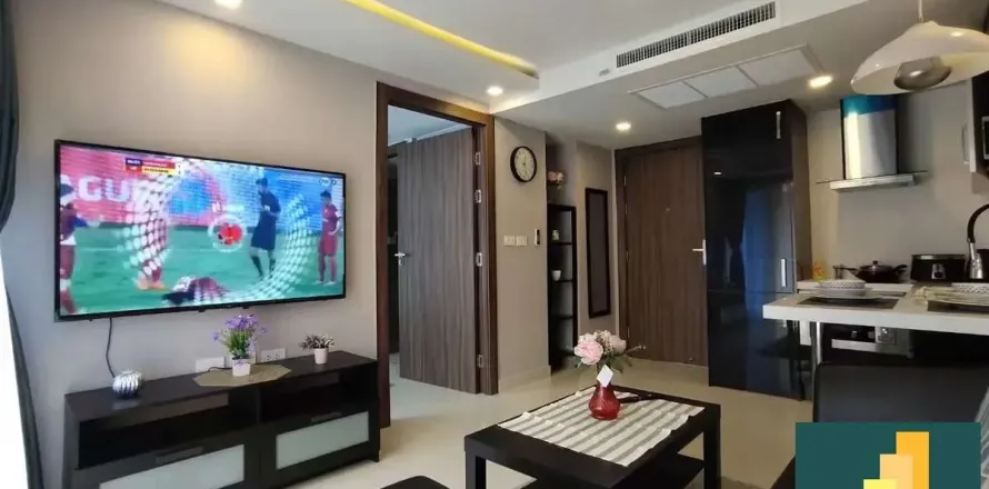 Condominio de 1 dormitorio en Pattaya, Tailandia № 210794