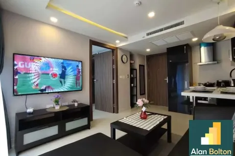 Condominio de 1 dormitorio en Pattaya, Tailandia № 210794 - foto 5