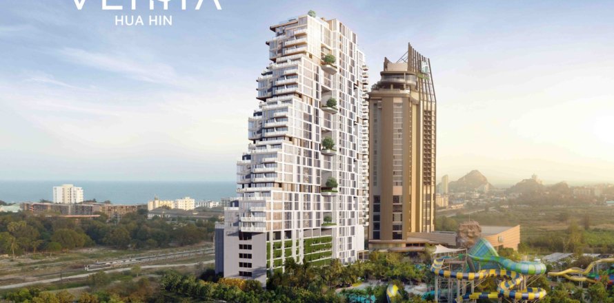 Condo in Hua Hin, Thailand, 2 bedrooms  № 168138