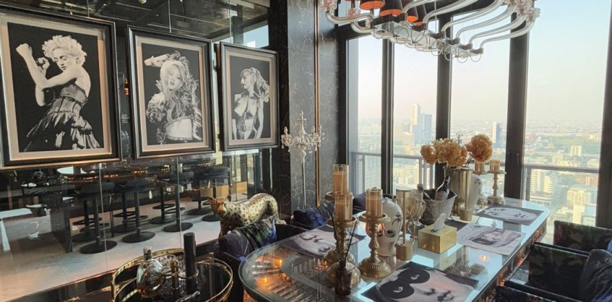 Кондоминиум с 3 спальнями в Ваттхане, Бангкок, Таиланд № 160926