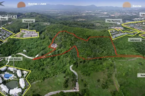 Land in Phuket, Thailand 40000 sq.m. № 163403