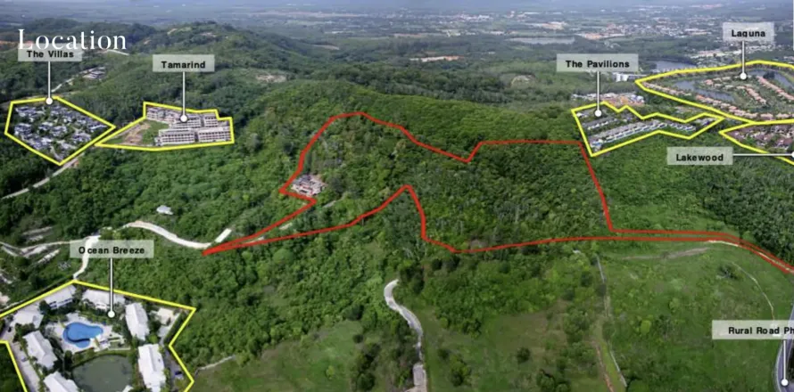 Land in Phuket, Thailand 40000 sq.m. № 163403