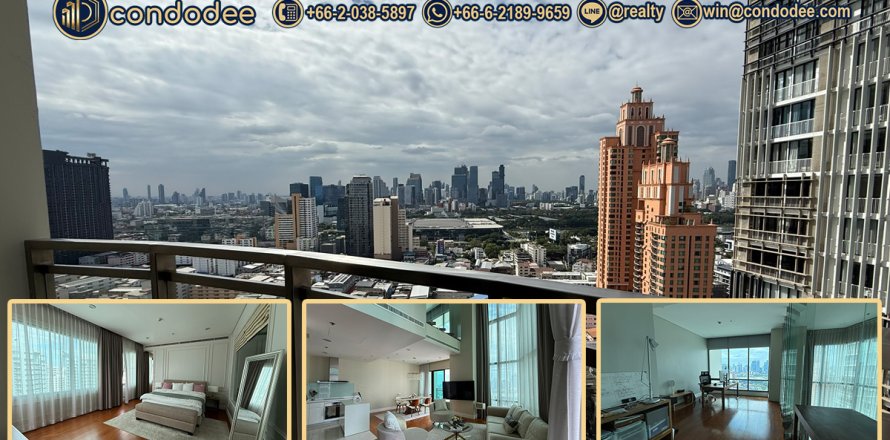 Condo à Khlong Toei, Bangkok, Thaïlande, 3 chambres  № 201305
