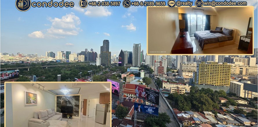 Condo à Ratchathewi, Bangkok, Thaïlande, 2 chambres  № 201306