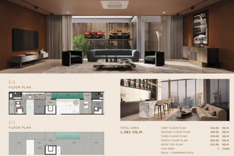 Penthouse in Bangkok, Thailand 5 bedrooms № 158731 - photo 2