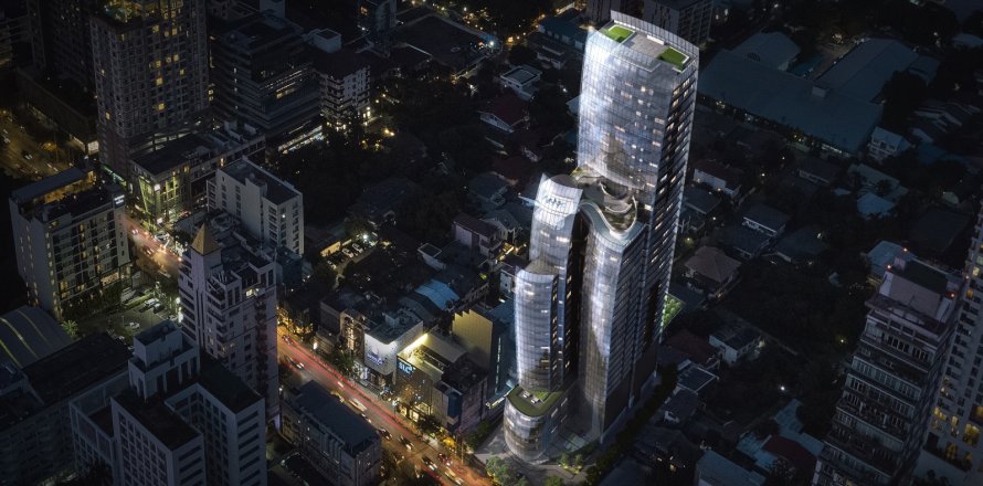 Condo à Bangkok, Thaïlande, 3 chambres  № 165640