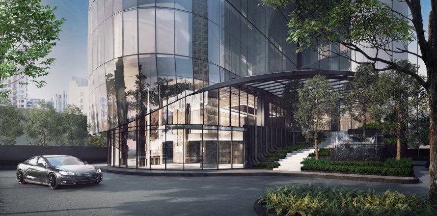 Condo à Bangkok, Thaïlande, 2 chambres  № 165642