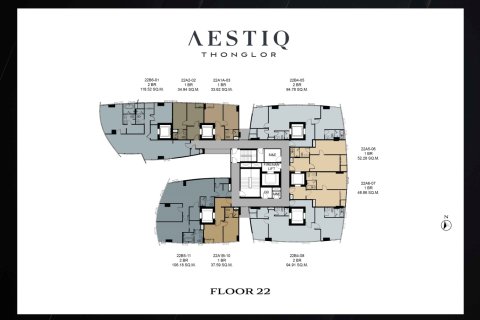 Condo à Bangkok, Thaïlande, 2 chambres  № 165642 - photo 12