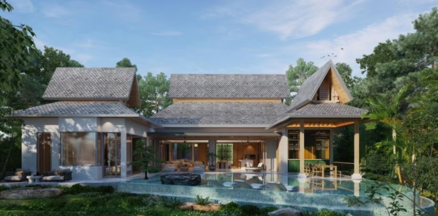 วิลล่าในหาดลายัน, ประเทศไทย 5 ห้องนอน № 234135