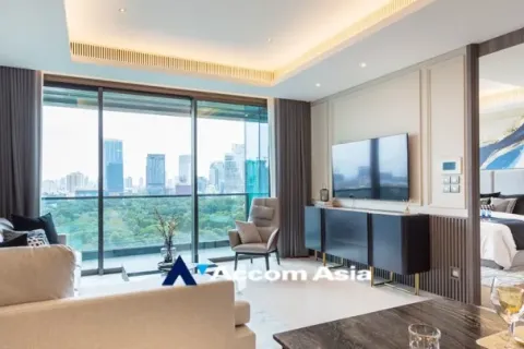Condominio de 1 dormitorio en Pathum Wan, Bangkok, Tailandia № 214398 - foto 4