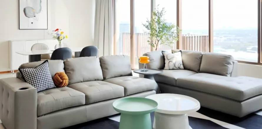 Condominio de 3 dormitorios en Khlong Toei, Bangkok, Tailandia № 214396