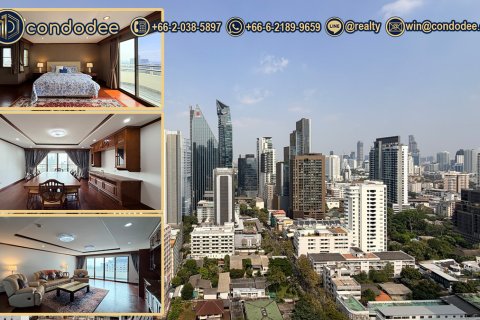 Condo in Khlong Toei, Bangkok, Thailand, 3 bedrooms  № 201325