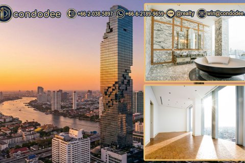 Condo in Bang Rak, Bangkok, Thailand, 4 bedrooms  № 201326