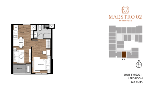 Condo in Bangkok, Thailand, 2 bedrooms № 183088 - photo 13