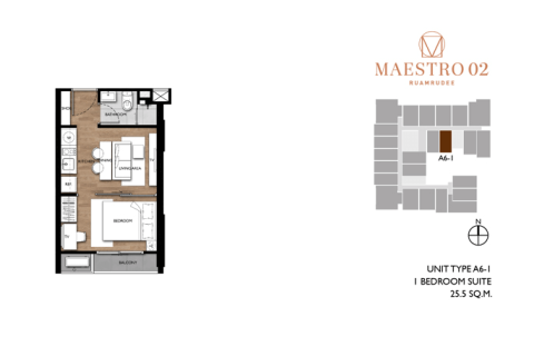Condo in Bangkok, Thailand, 2 bedrooms № 183088 - photo 14