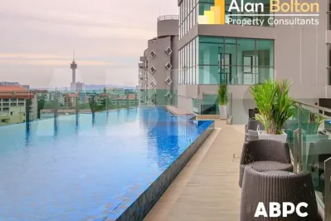 Condo à Pattaya, Thaïlande, 1 chambre  № 211436