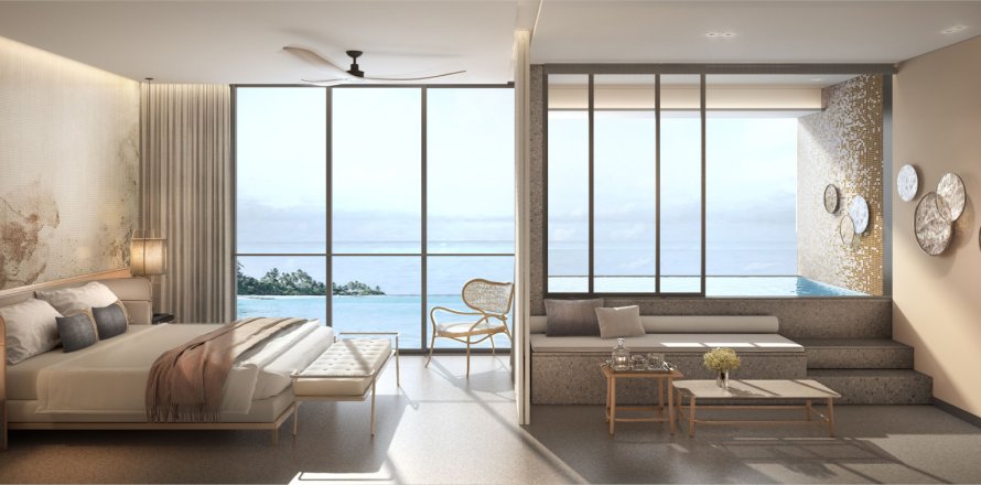 Студия в кондо в Кату, Таиланд № 156032