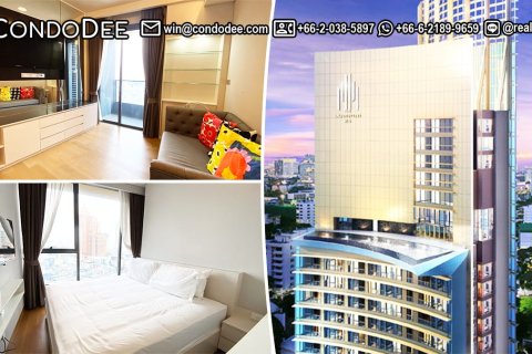 Condo in Khlong Toei, Bangkok, Thailand, 2 bedrooms  № 200939