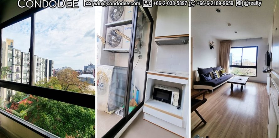 Condo in Khlong Toei, Bangkok, Thailand, 1 bedroom  № 200944