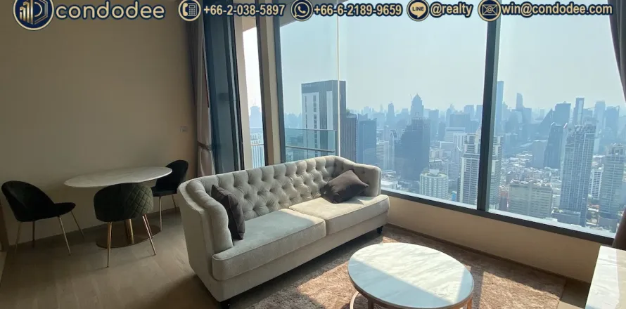Condo in Watthana, Bangkok, Thailand, 2 bedrooms  № 200943
