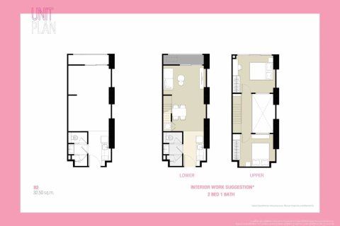 Condo à Bangkok, Thaïlande, 2 chambres  № 166676 - photo 22