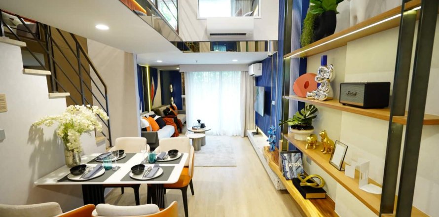 Condo à Bangkok, Thaïlande, 2 chambres  № 166676