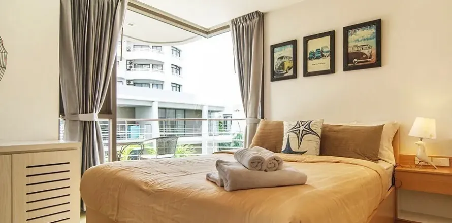 Кондоминиум с 2 спальнями в Ча-аме, Таиланд № 159497